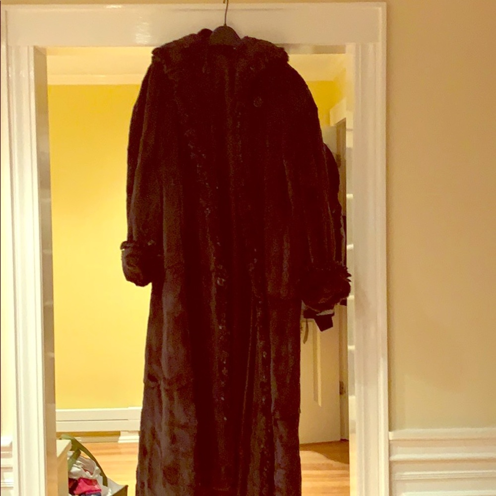 Mink coat